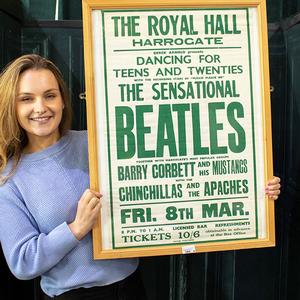 AUCTION RESULTS: Beatles Poster Sells for £2,800